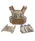 WARRIOR ASSAULT LOW PROFILE CARRIER V2 LASER CUT MK1 MULTICAM