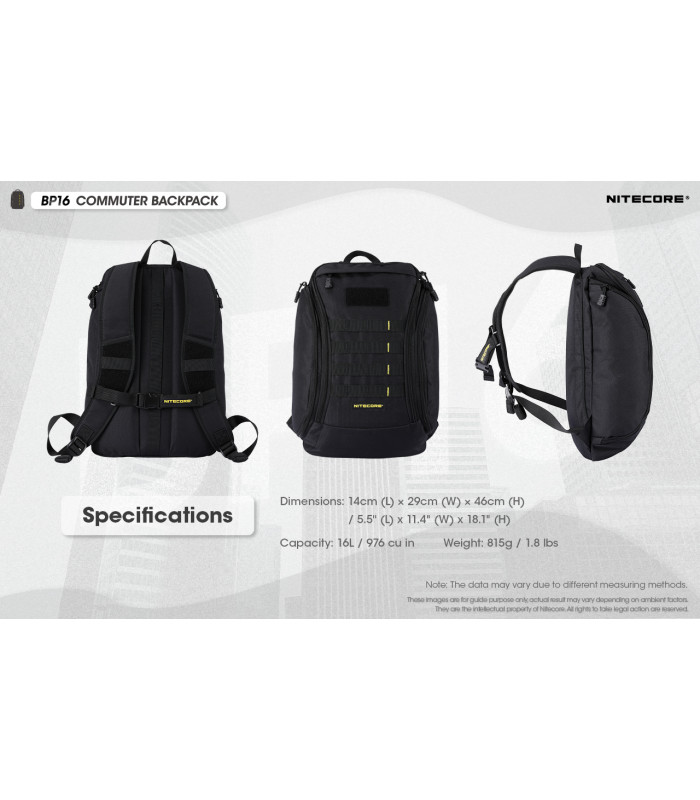 ΣΑΚΙΔΙΟ NITECORE Backpack BP16