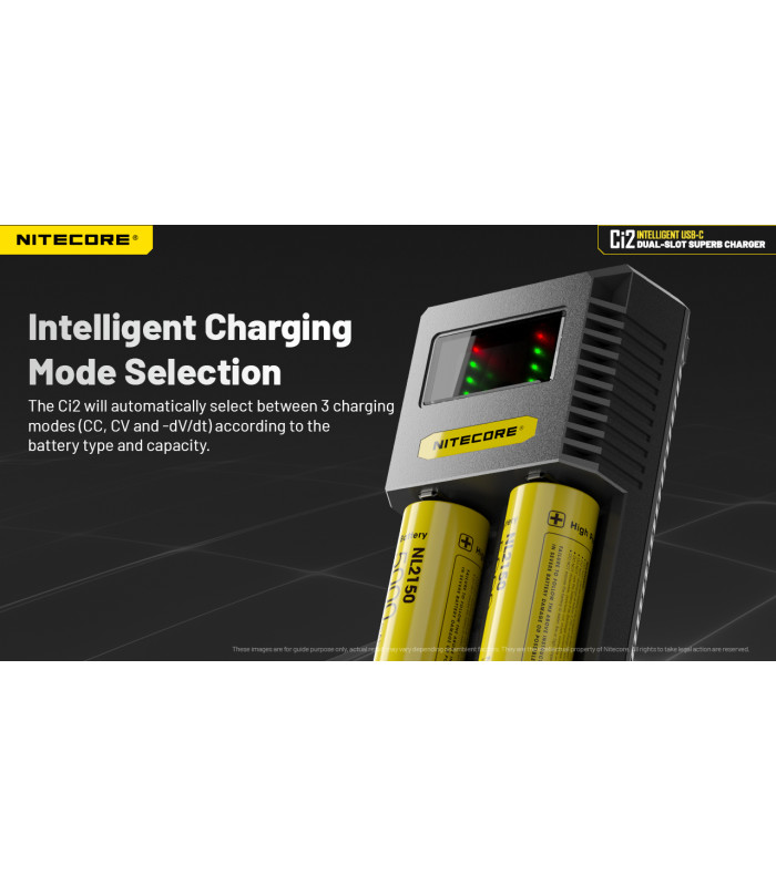 ΦΟΡΤΙΣΤΗΣ NITECORE Ci2, Δύο Θέσεων