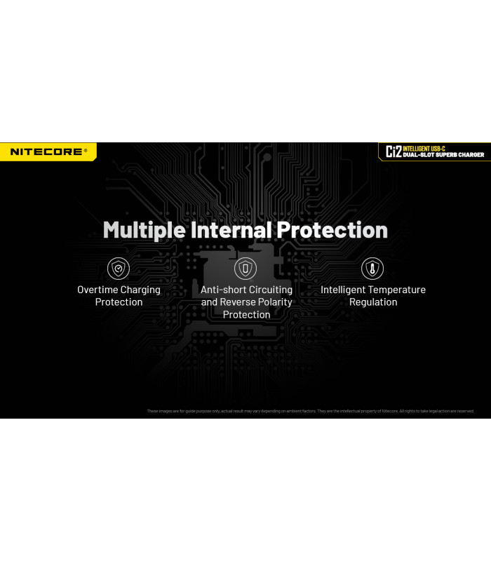 ΦΟΡΤΙΣΤΗΣ NITECORE Ci2, Δύο Θέσεων