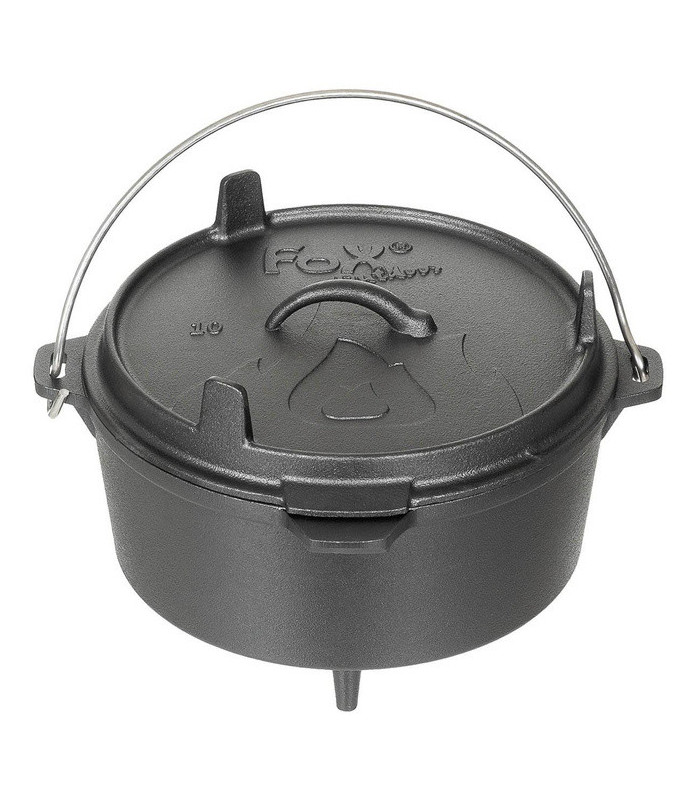 Μαντεμένια Κατσαρόλα Fox Outdoor Dutch Oven | Sabotage Oddal
