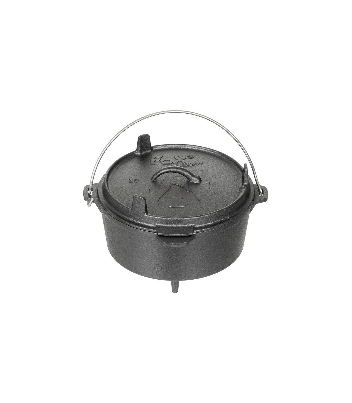 Μαντεμένια Κατσαρόλα Fox Outdoor Dutch Oven | Sabotage Oddal