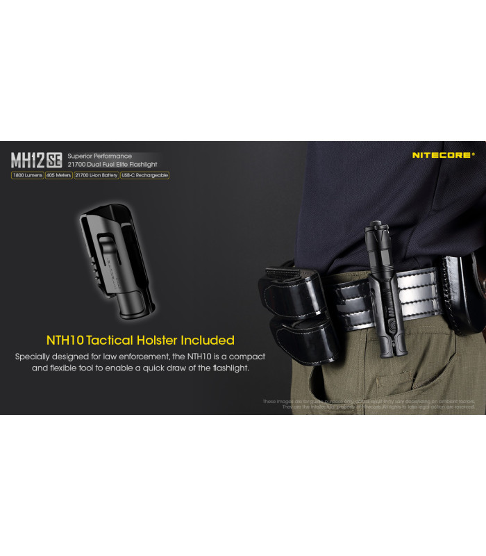 ΦΑΚΟΣ LED NITECORE MULTI TASK HYBRID MH12SE, 1800Lumens