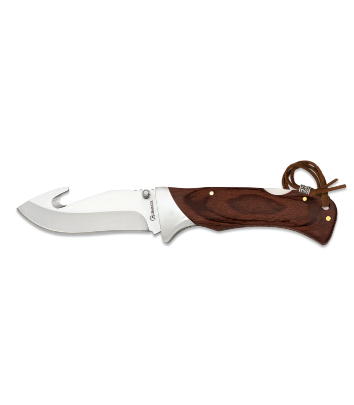 Σουγιάς Albainox Skinner pocket knife. Brown stamina, 18717