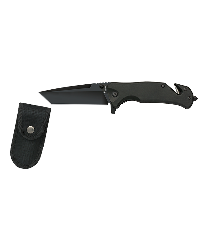 Σουγιάς Albainox black tanto pocket knife.Blade8, 18751