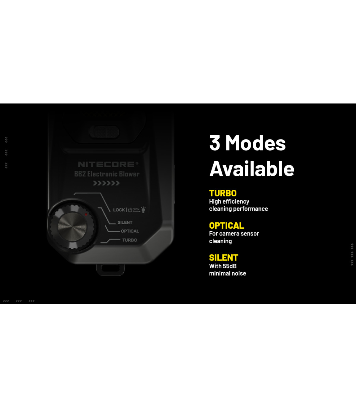 BLOWER BABY BB2, ΦΥΣΗΤΗΡΑΣ NITECORE