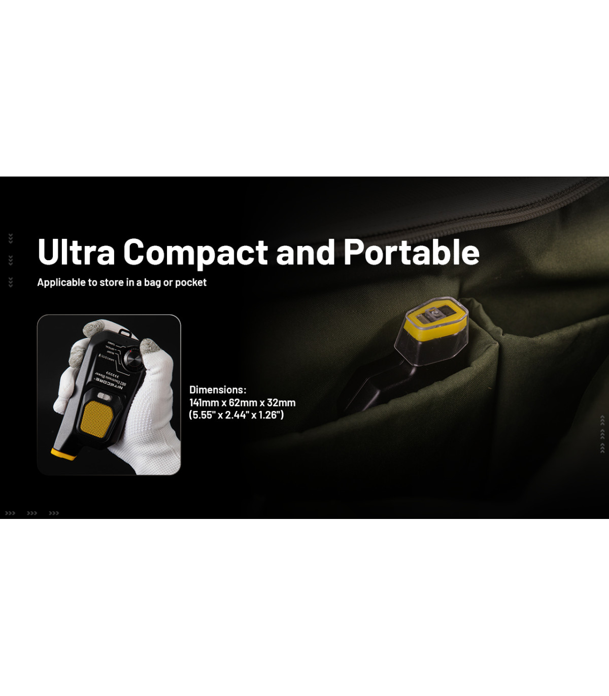 BLOWER BABY BB2, ΦΥΣΗΤΗΡΑΣ NITECORE