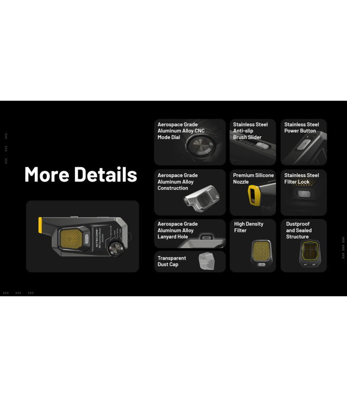 BLOWER BABY BB2, ΦΥΣΗΤΗΡΑΣ NITECORE