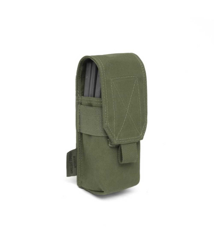 WARRIOR ASSAULT SINGLE COVERED M4 AMMO POUCH