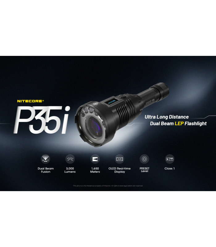 ΦΑΚΟΣ LED NITECORE PRECISE P35i