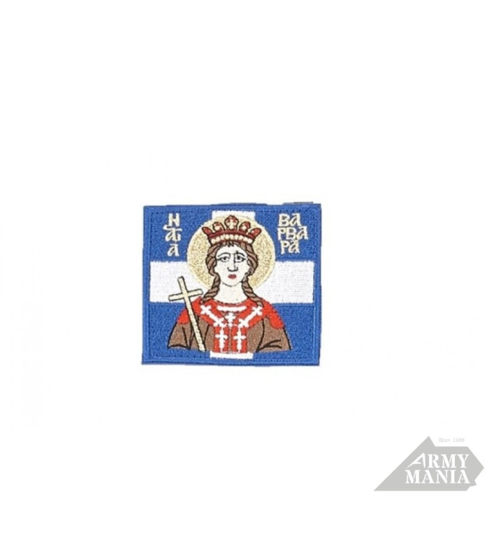 Patch Saint Emblem Agia Barbara With Velcro | Sabotage Oddal
