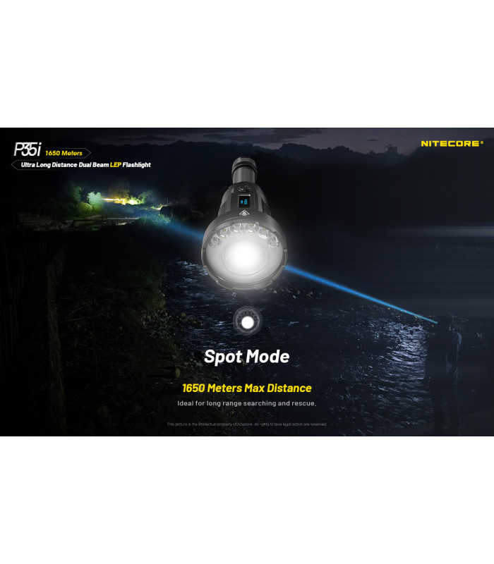 ΦΑΚΟΣ LED NITECORE PRECISE P35i