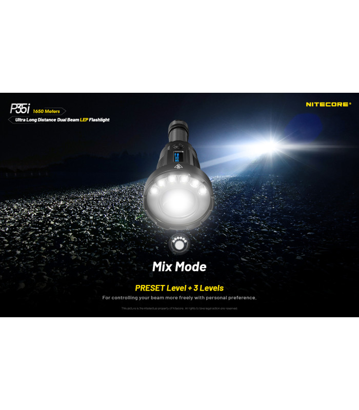 ΦΑΚΟΣ LED NITECORE PRECISE P35i