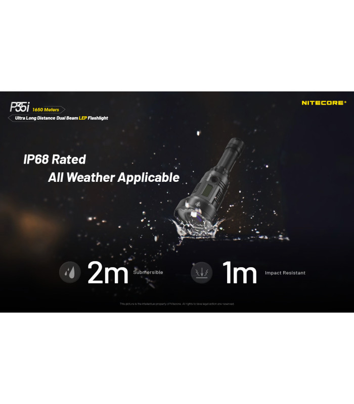 ΦΑΚΟΣ LED NITECORE PRECISE P35i