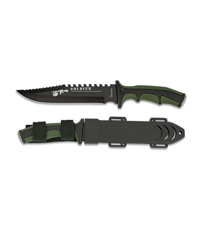 ΜΑΧΑΙΡΙ ALBAINOX 32405, Tactical Soldier, Green, 19cm