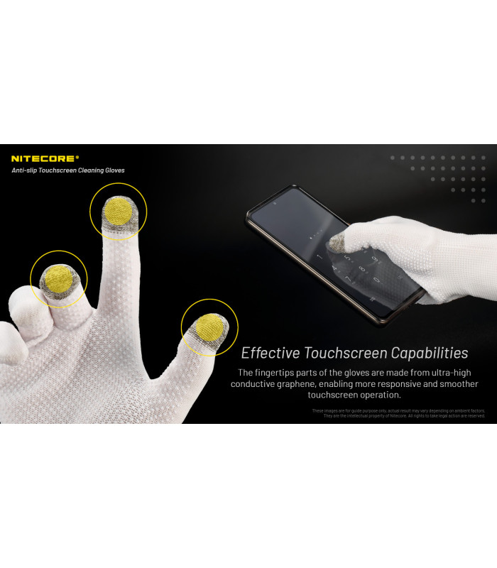 Anti-slip Touchscreen Cleaning Gloves NC-CK009