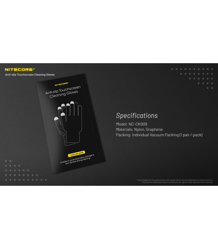 Anti-slip Touchscreen Cleaning Gloves NC-CK009