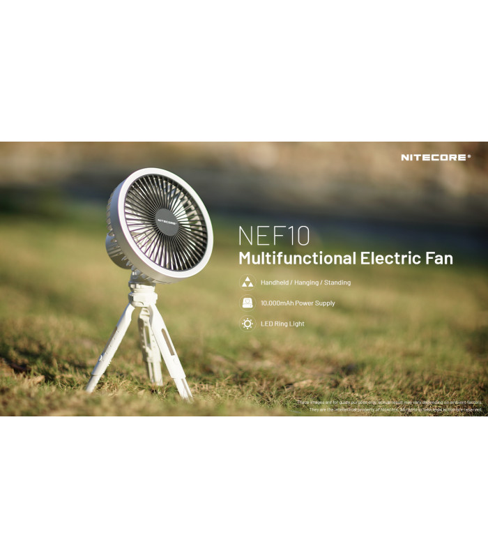 ΑΝΕΜΙΣΤΗΡΑΣ ΠΟΛΥΧΡΗΣΤΙΚΟΣ NITECORE NEF10 Grey