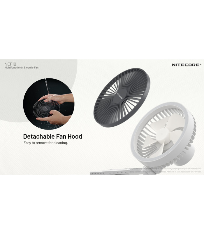 ΑΝΕΜΙΣΤΗΡΑΣ ΠΟΛΥΧΡΗΣΤΙΚΟΣ NITECORE NEF10 Grey