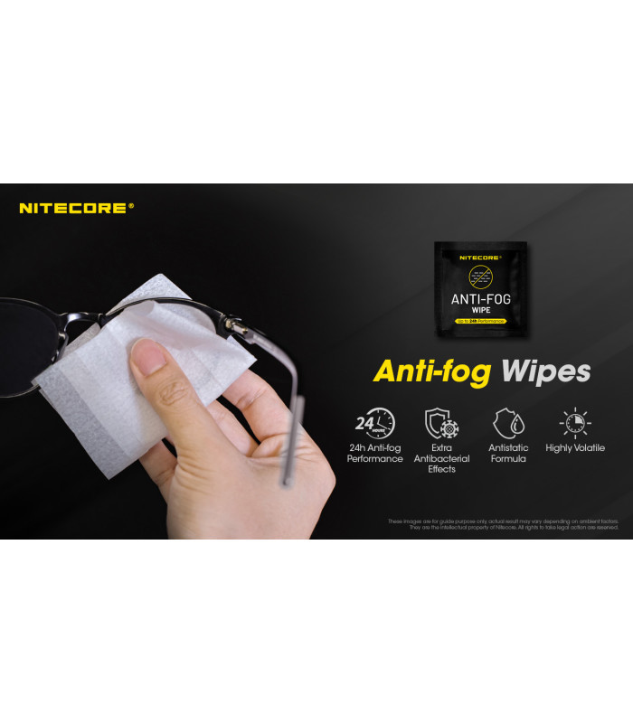 ANTI-FOG WIPE NC-CK007 (Τιμή συσκευασίας 30τεμ.)