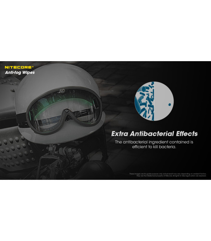 ANTI-FOG WIPE NC-CK007 (Τιμή συσκευασίας 30τεμ.)