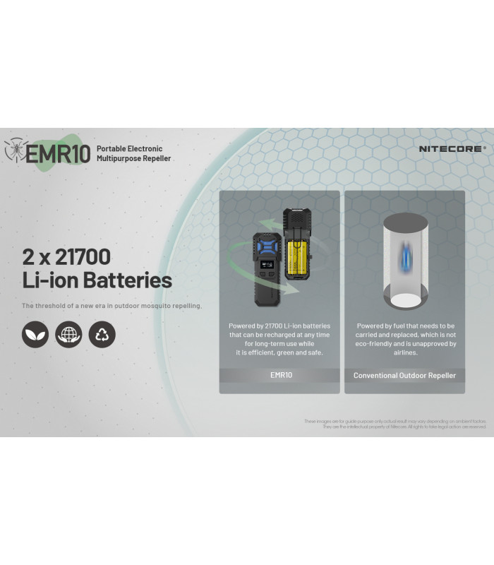 ΑΠΩΘΗΤΗΣ ΕΝΤΟΜΩΝ NITECORE EMR10