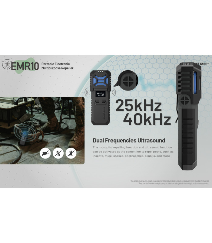 ΑΠΩΘΗΤΗΣ ΕΝΤΟΜΩΝ NITECORE EMR10