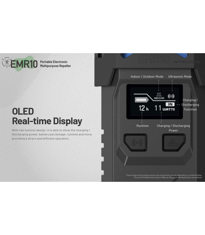 ΑΠΩΘΗΤΗΣ ΕΝΤΟΜΩΝ NITECORE EMR10