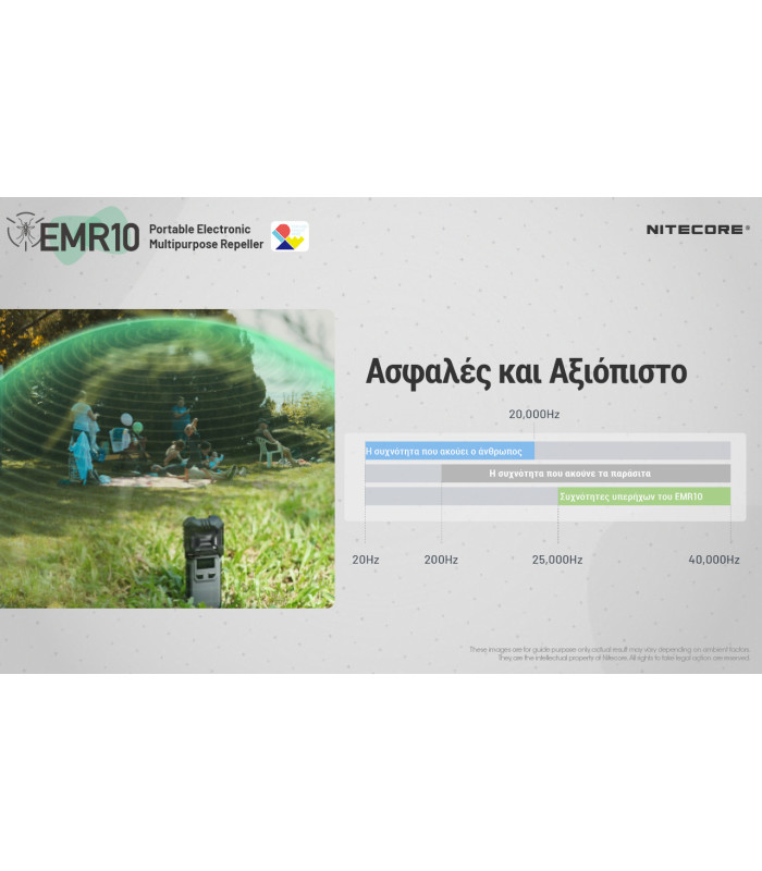 ΑΠΩΘΗΤΗΣ ΕΝΤΟΜΩΝ NITECORE EMR10