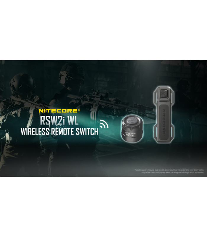 ΔΙΑΚΟΠΤΗΣ ΑΣΥΡΜΑΤΟΣ, NITECORE, RSW2i WL , 2.4G wireless control