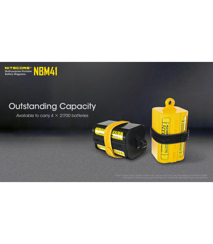 ΘΗΚΗ ΜΠΑΤΑΡΙΩΝ 21700 ΝΒΜ41 Yellow