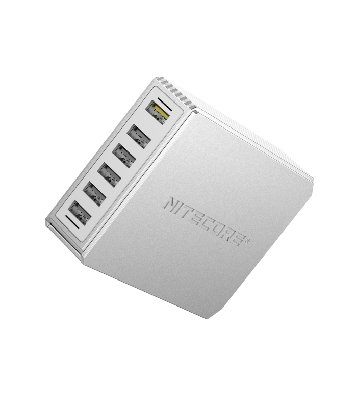 ΤΡΟΦΟΔΟΤΙΚΟ USB, NITECORE UA66Q desktop adaptor, 5V/10A, 68w Max, High speed charging