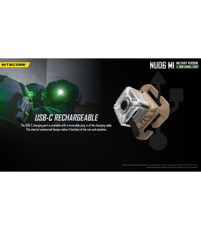 ΦΑΚΟΣ LED NITECORE HEADLAMP NU06MI Sand