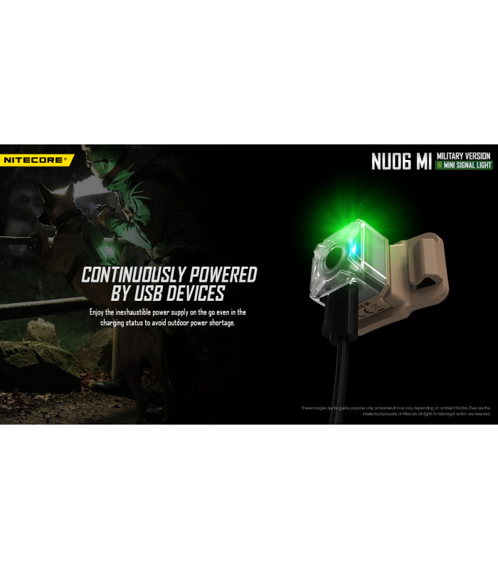 ΦΑΚΟΣ LED NITECORE HEADLAMP NU06MI Sand