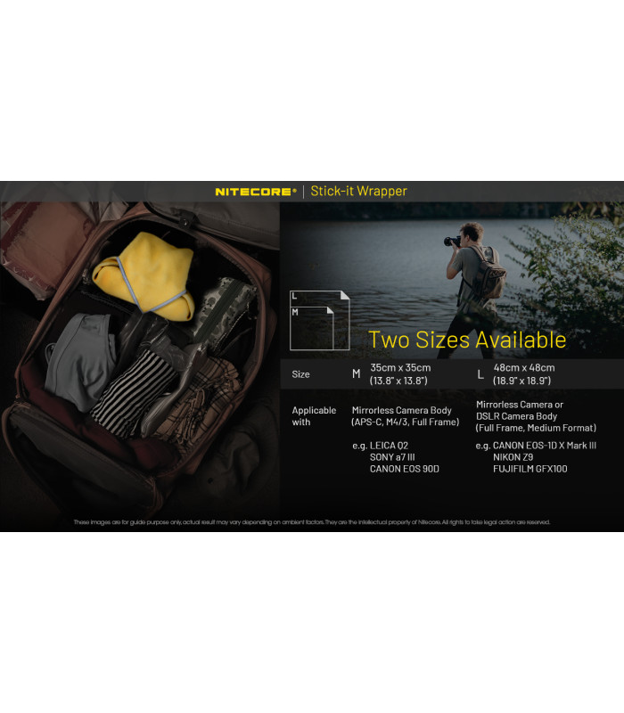 ΠΑΝΑΚΙ NITECORE, Stick-it Wrapper - Medium, Coyte Braun