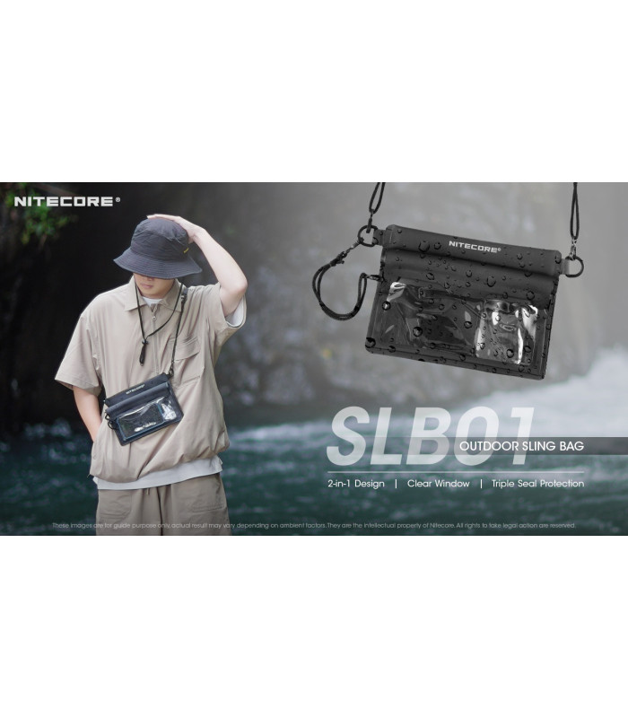 ΤΣΑΝΤΑΚΙ NITECORE EDC, SLB01, Waterproof 500D 500D PVC Fabric