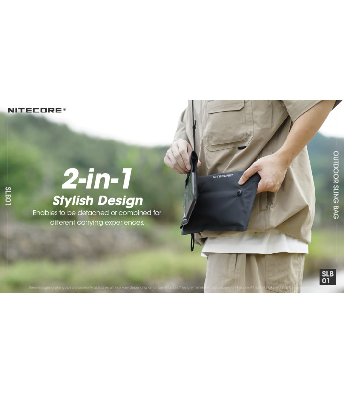 ΤΣΑΝΤΑΚΙ NITECORE EDC, SLB01, Waterproof 500D 500D PVC Fabric