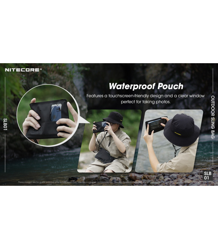 ΤΣΑΝΤΑΚΙ NITECORE EDC, SLB01, Waterproof 500D 500D PVC Fabric