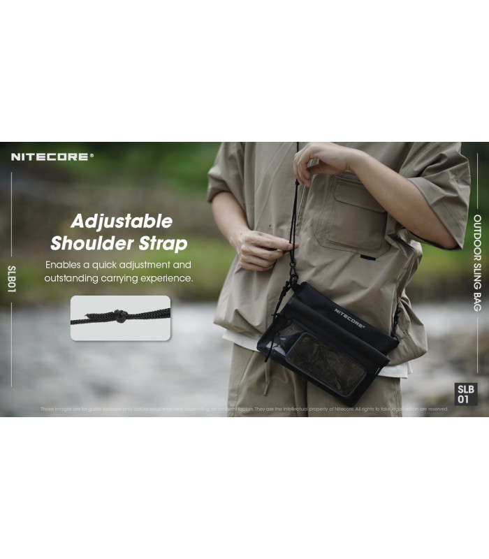 ΤΣΑΝΤΑΚΙ NITECORE EDC, SLB01, Waterproof 500D 500D PVC Fabric