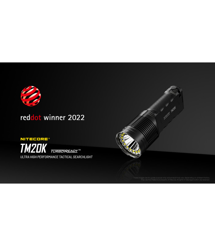 ΦΑΚΟΣ LED NITECORE Tiny Monster TM20K, 20.000Lumens, 290 Μέτρα