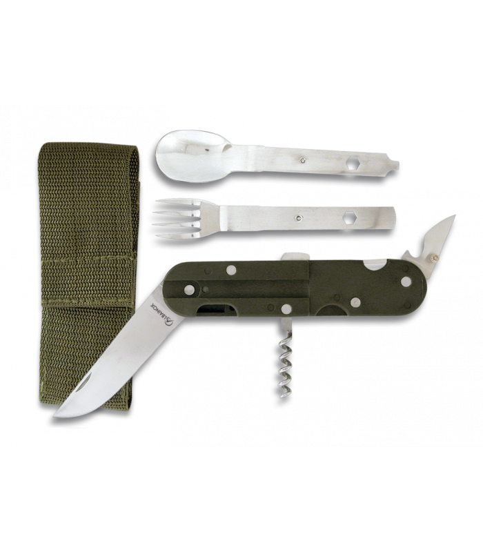 Σετ μαχαίρι-κουτάλι-πιρούνι Albainox, 11018