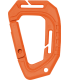 Κρίκος Carabiner Albainox συνθετικός Orange