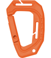 Κρίκος Carabiner Albainox συνθετικός Orange