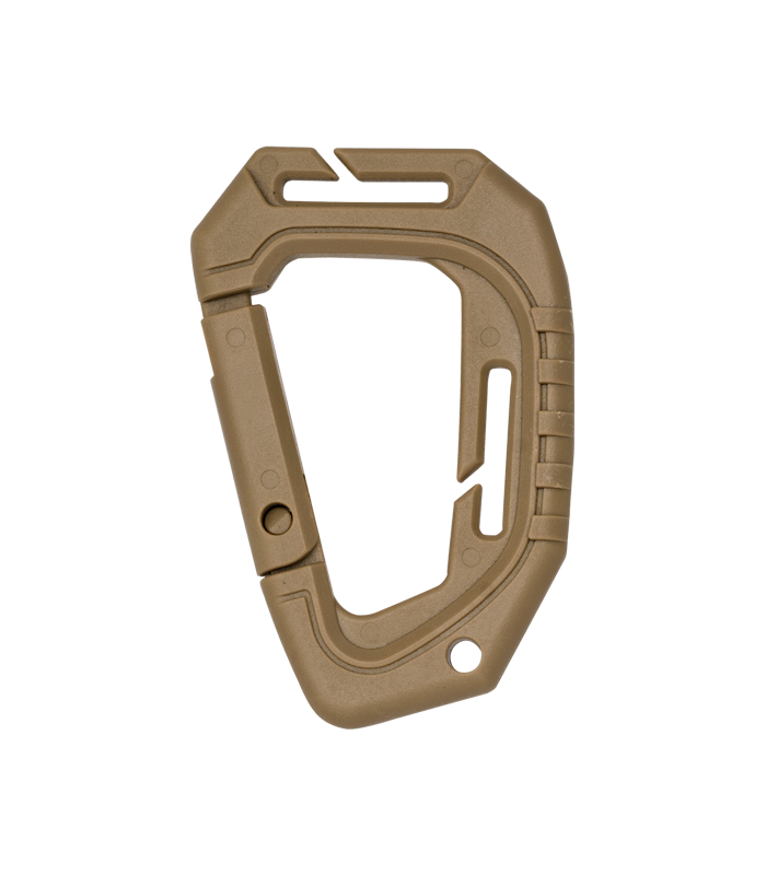 Κρίκος Carabiner Albainox συνθετικός Coyote