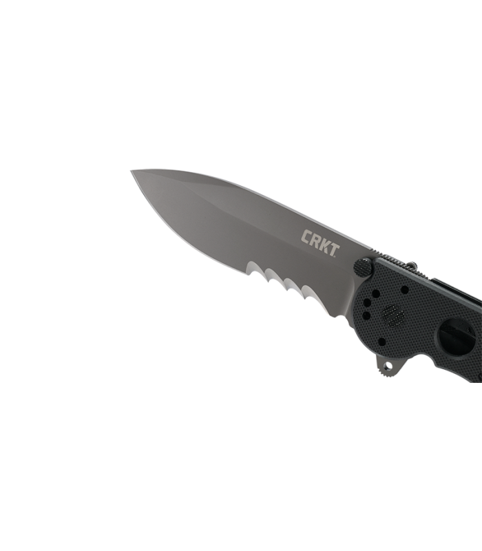 CRKT M21-14G BLACK G10 W/VEFF SERRATIONS