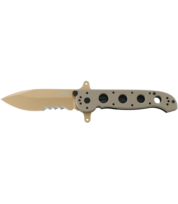 CRKT M21-14DSFG SPECIAL FORCES DROP POINT W/VEFF SERRATIONS