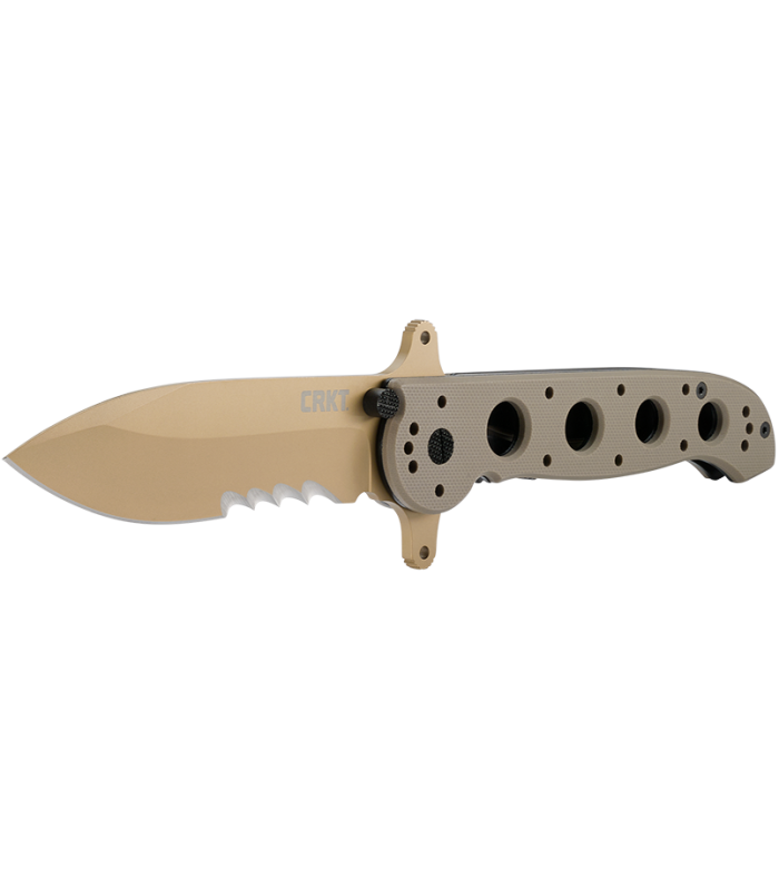 CRKT M21-14DSFG SPECIAL FORCES DROP POINT W/VEFF SERRATIONS