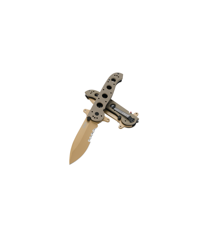 CRKT M21-14DSFG SPECIAL FORCES DROP POINT W/VEFF SERRATIONS