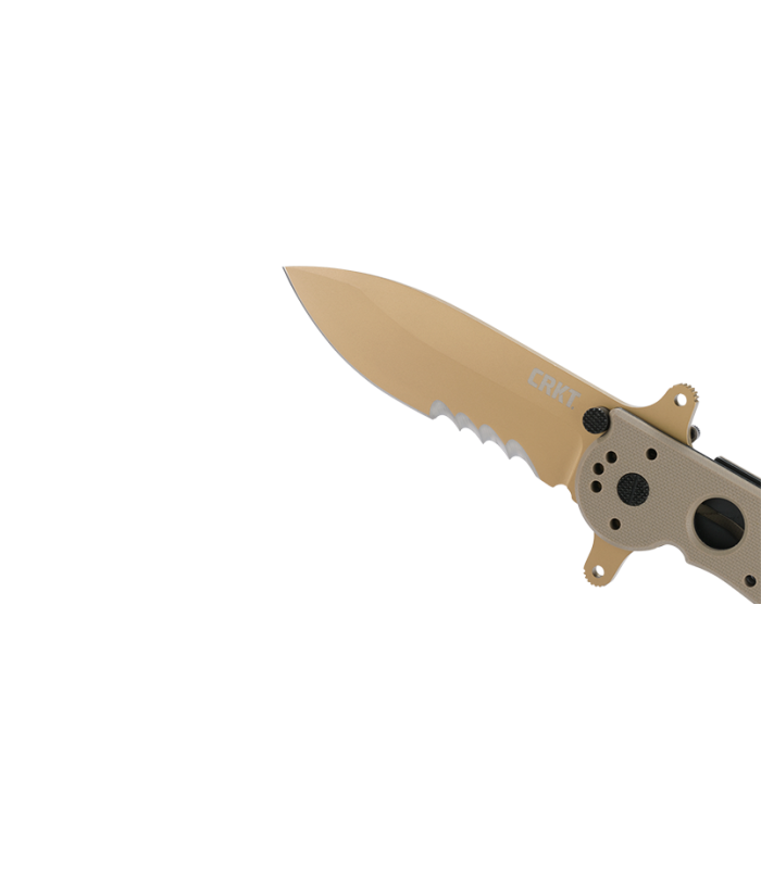 CRKT M21-14DSFG SPECIAL FORCES DROP POINT W/VEFF SERRATIONS
