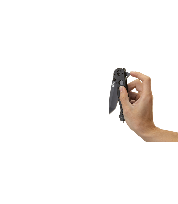 Σουγιάς CRKT M16-14ZLEK TANTO BLACKOUT W/TRIPLE POINT SERRATIONS